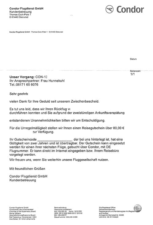 Condor Lehnt Entschadigung Bei Flugverspatung Wegen Aussergewohnlicher Umstande Ab Was Konnen Wir Tun Fluggastrechte